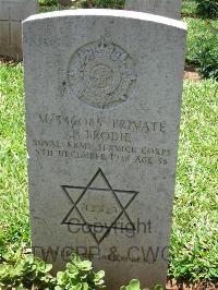 Dar Es Salaam War Cemetery - Brodie, Joseph